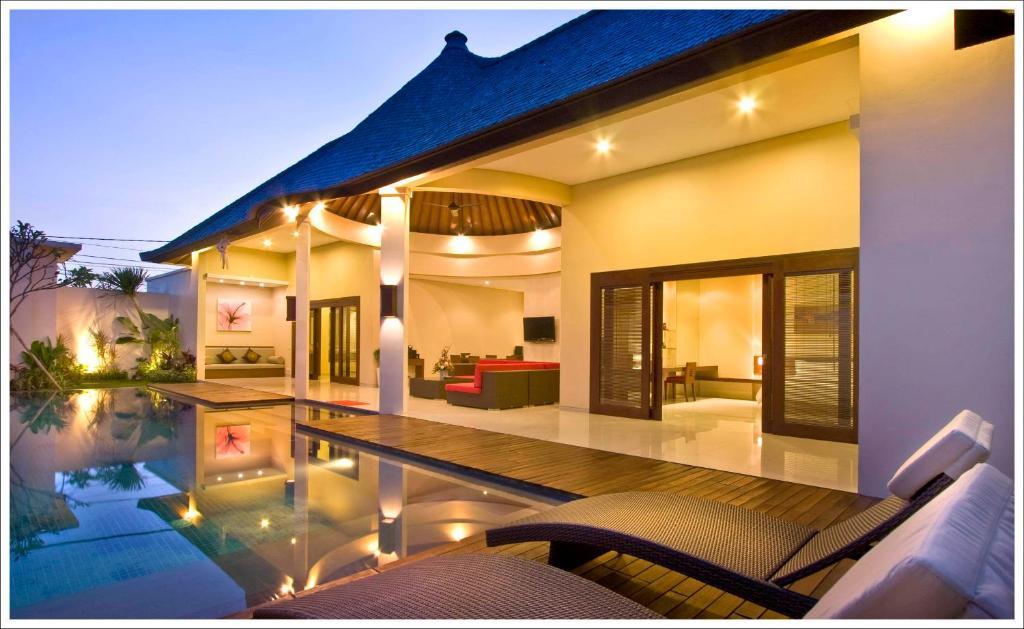 Oval Villa Bali Seminyak Szoba fotó